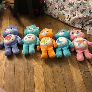 Care Bear 9” Bean plush Treasure Box limited edition set 2022